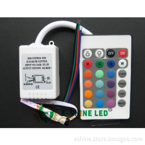 2014 DC12V/24V IR RGB LED Controller with 2years warranty